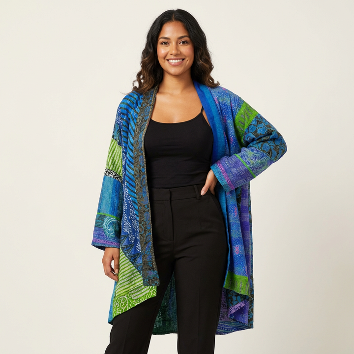 Melody | Oversized Graphic Cardigan for Women