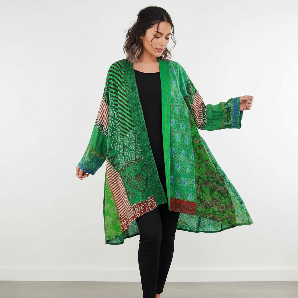 Melody | Oversized Graphic Cardigan for Women