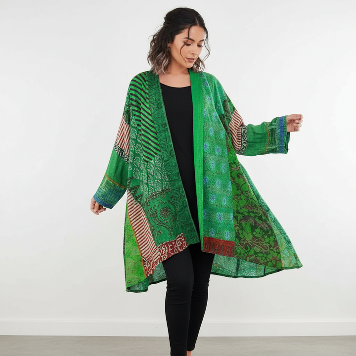 Melody | Oversized Graphic Cardigan for Women