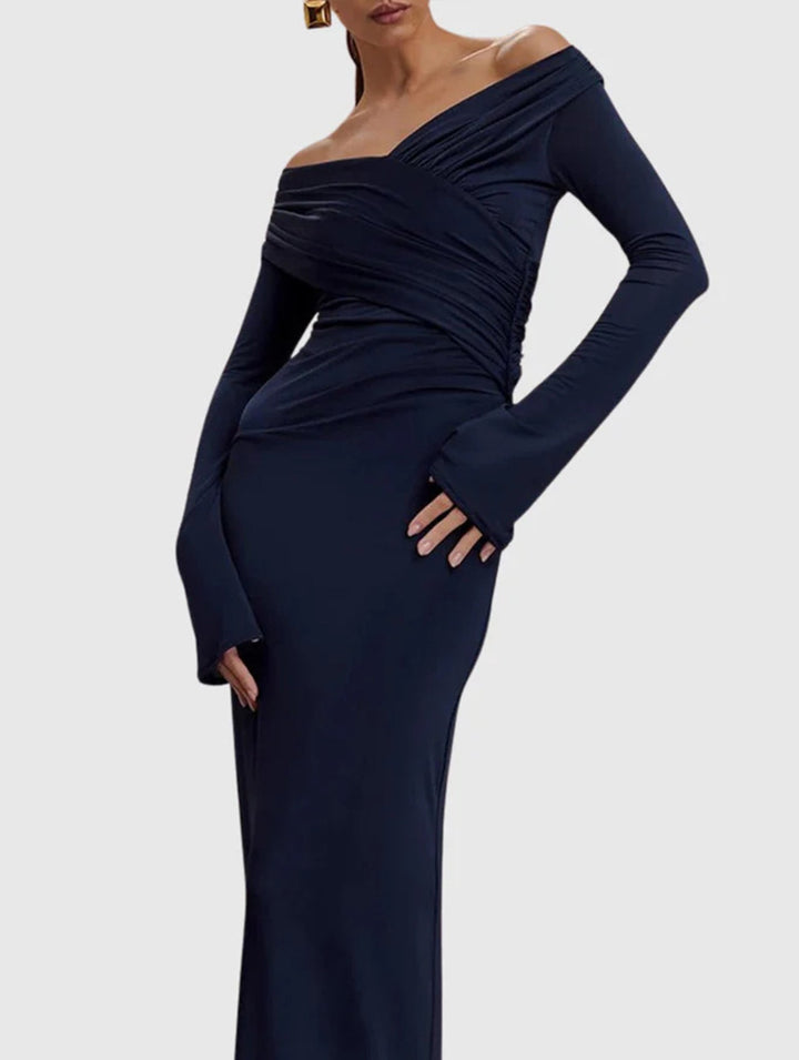 One Shoulder Bodycon Evening Dress
