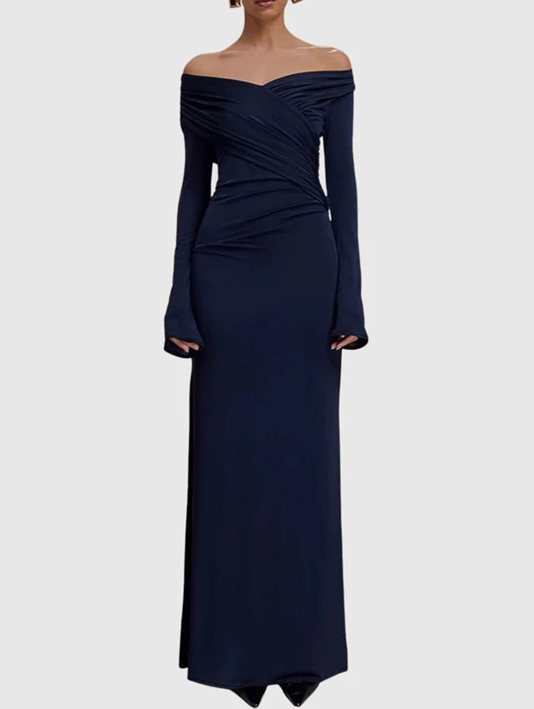 One Shoulder Bodycon Evening Dress