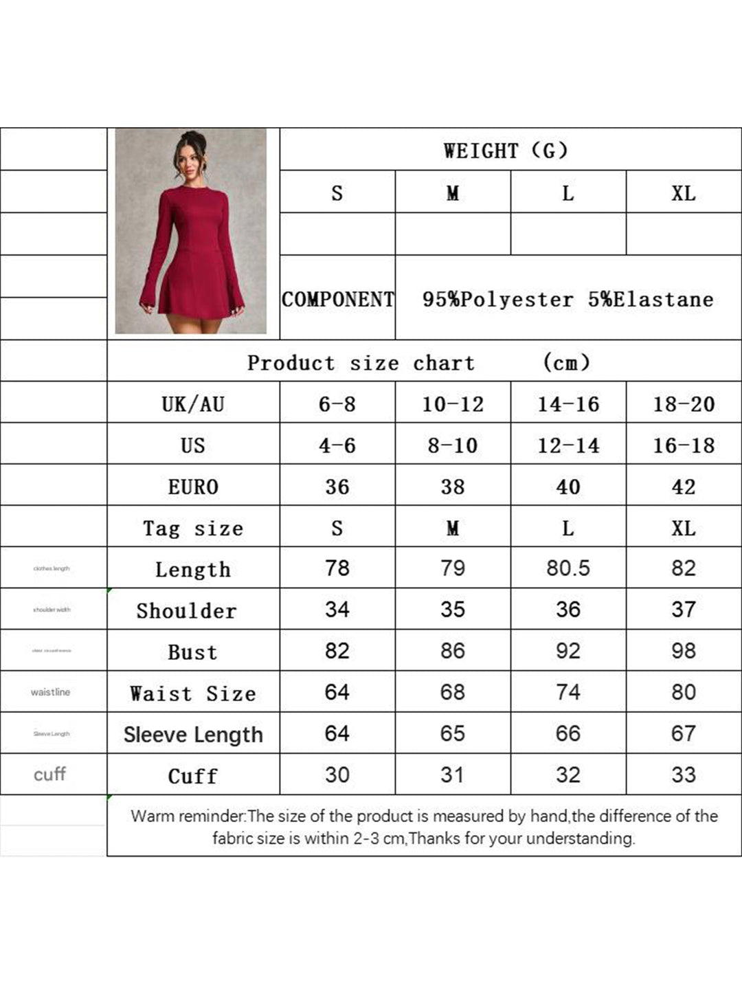 Backless long-sleeved slim-fit dress – White Dress