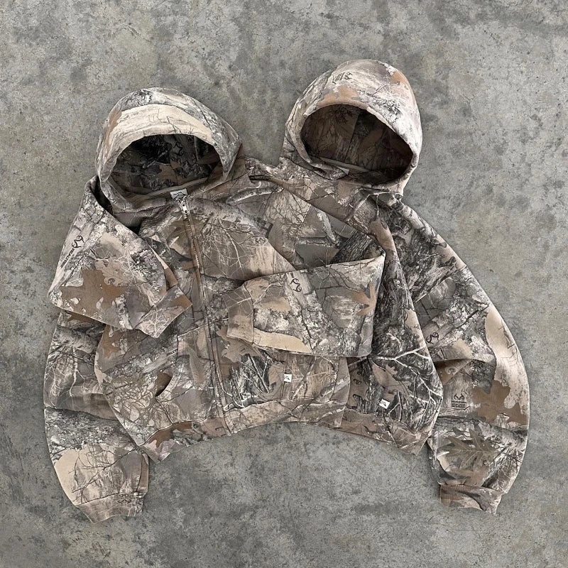 Cassandra | Camo Hoodie for Women