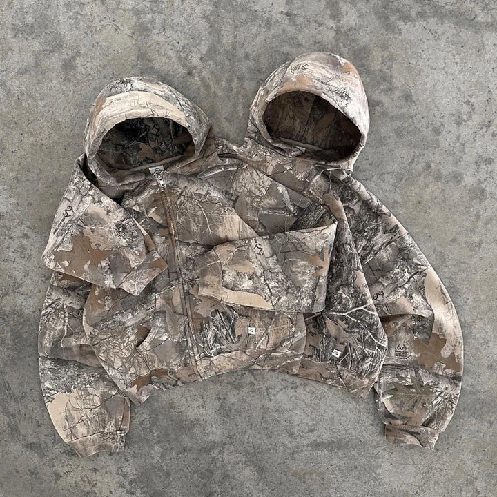 Cassandra | Camo Hoodie for Women