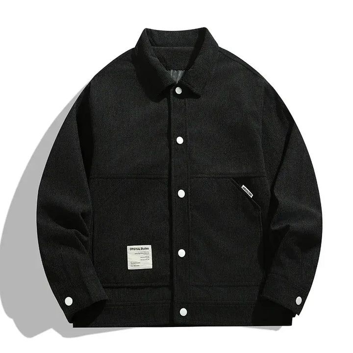 Madeline | Button-Front Corduroy Trucker Jacket for Women