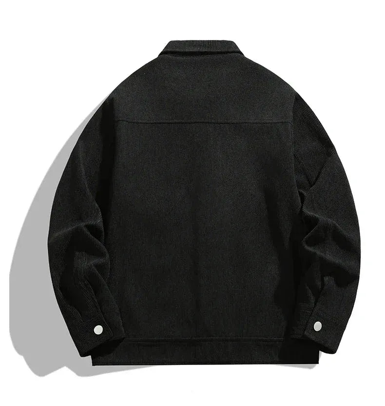 Madeline | Button-Front Corduroy Trucker Jacket for Women