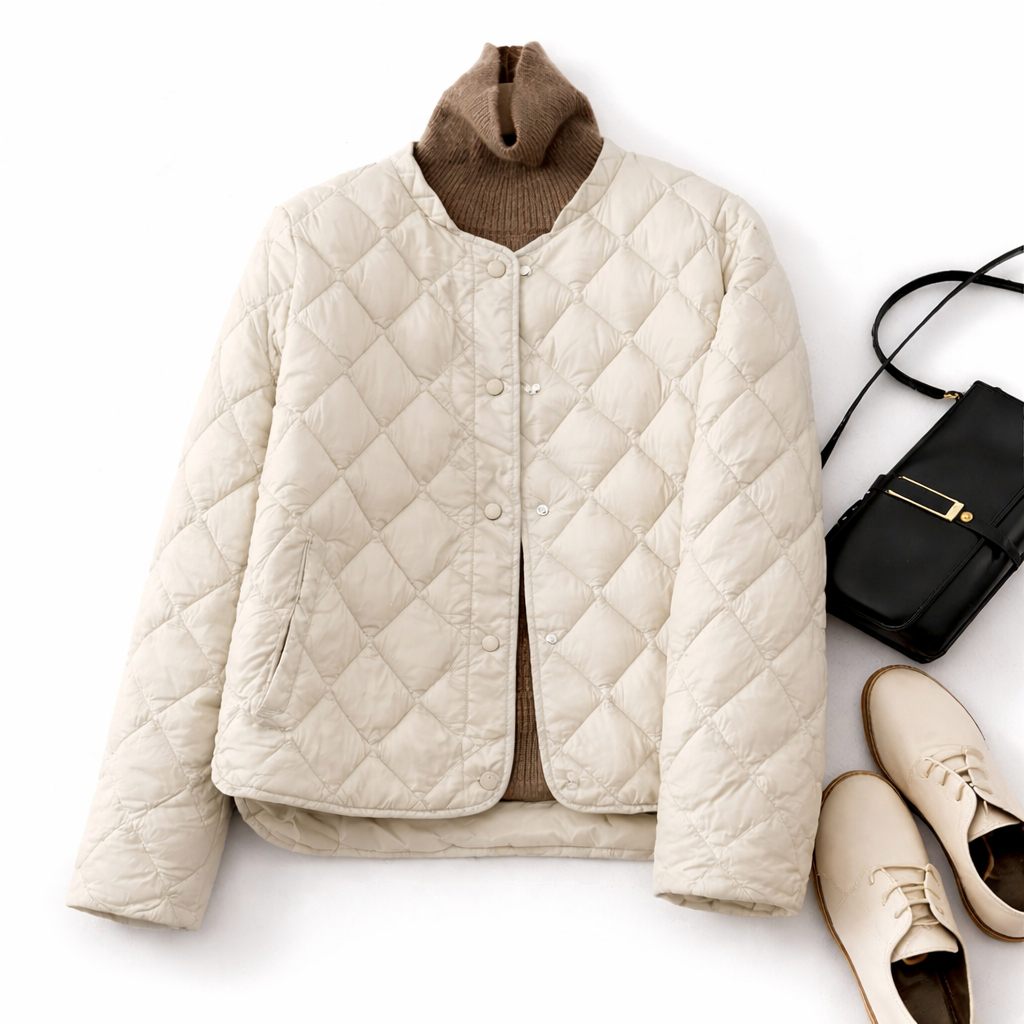 Victoria | Quilted Puffer Jacket for Women