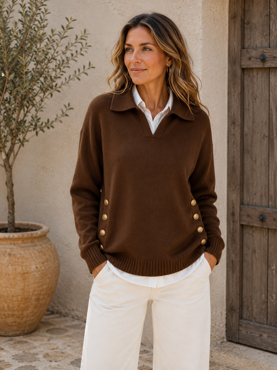 Daphne | V-Neck Sweater for Women