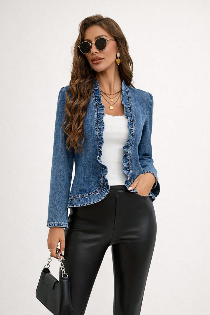 Nicole | Short Denim Jean Jacket for Women