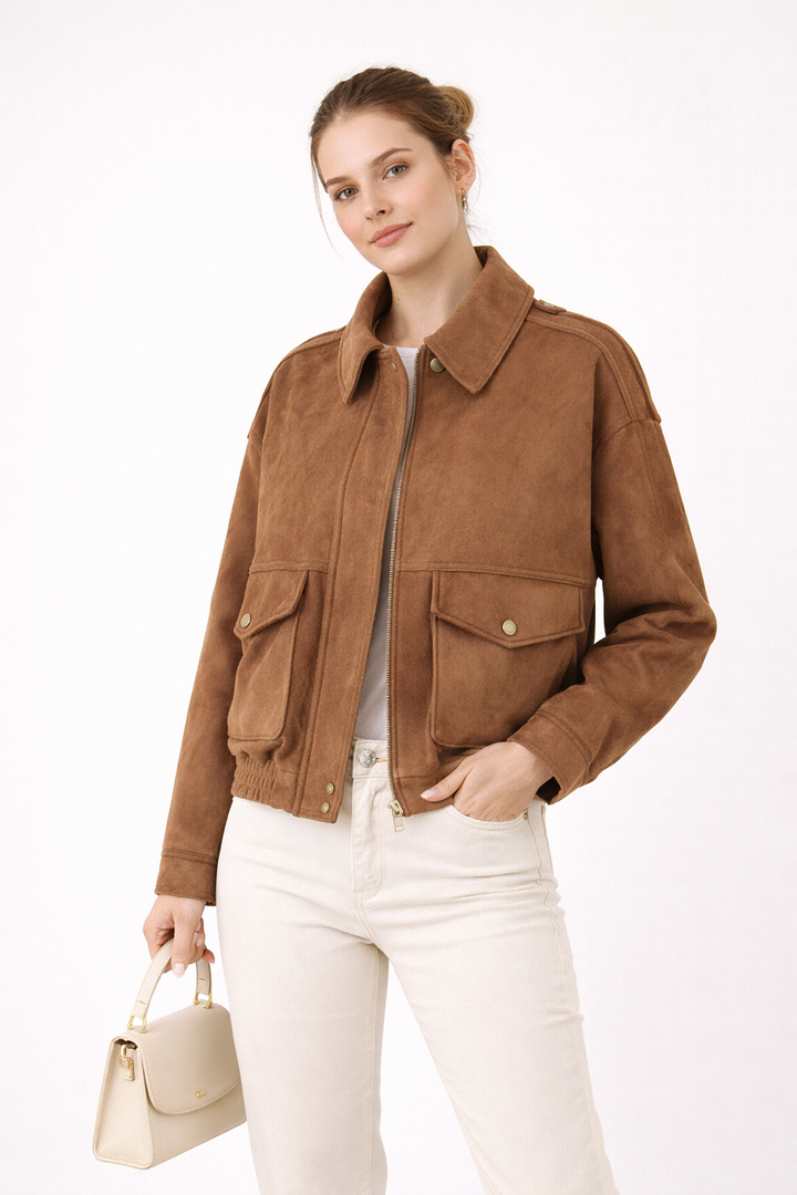 Mila | Suede Jacket for Women