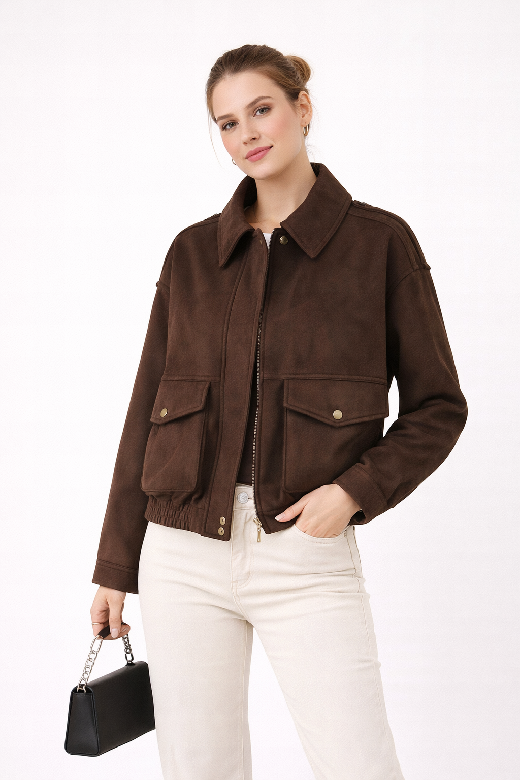 Mila | Suede Jacket for Women