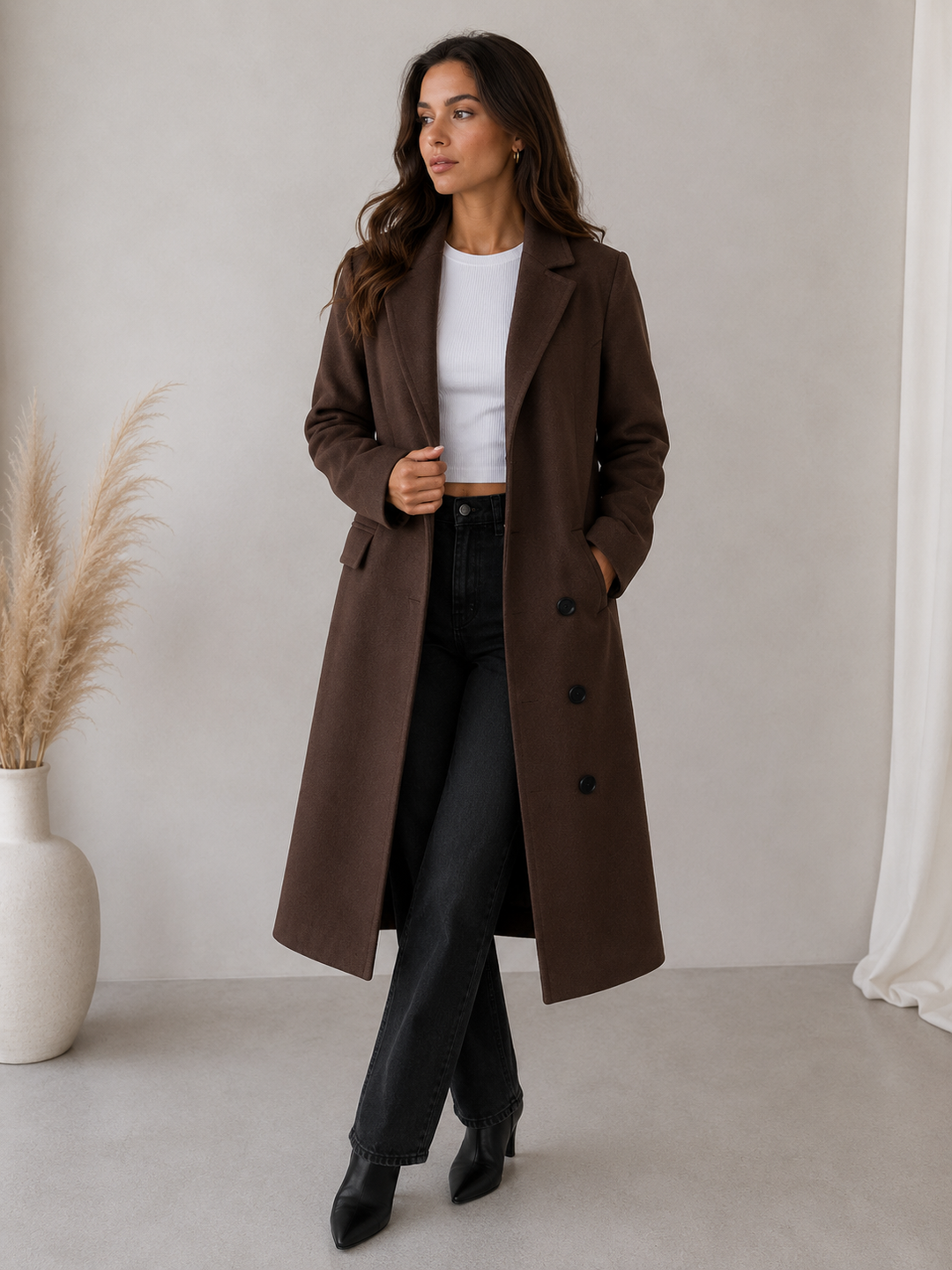 Claire | Long Coat for Women