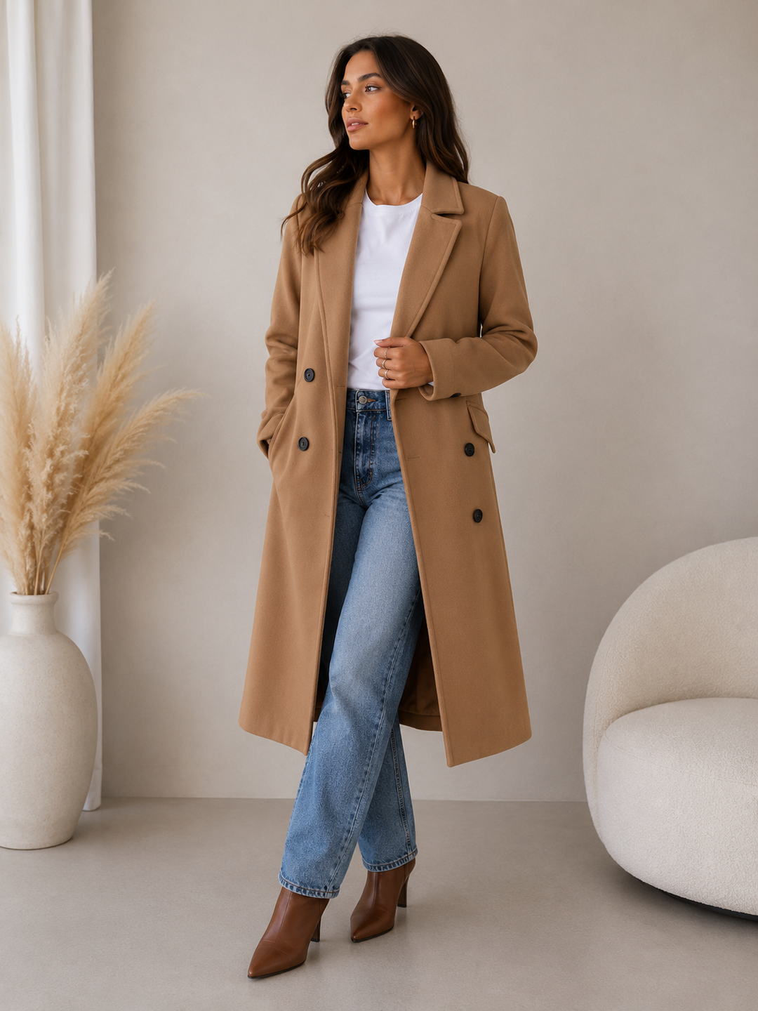 Claire | Long Coat for Women