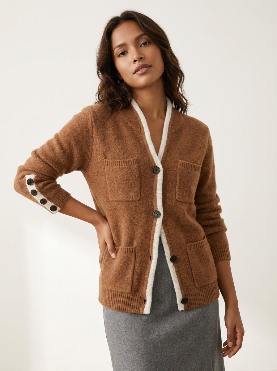Carol | Button-Front Cardigan for Women