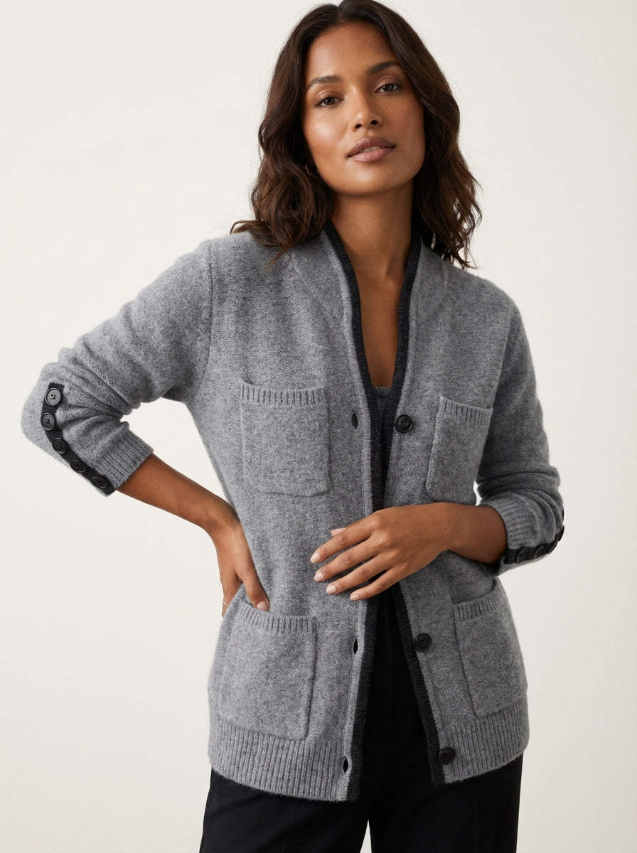 Carol | Button-Front Cardigan for Women