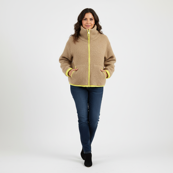 Andrea | Stand Collar Jacket for Women