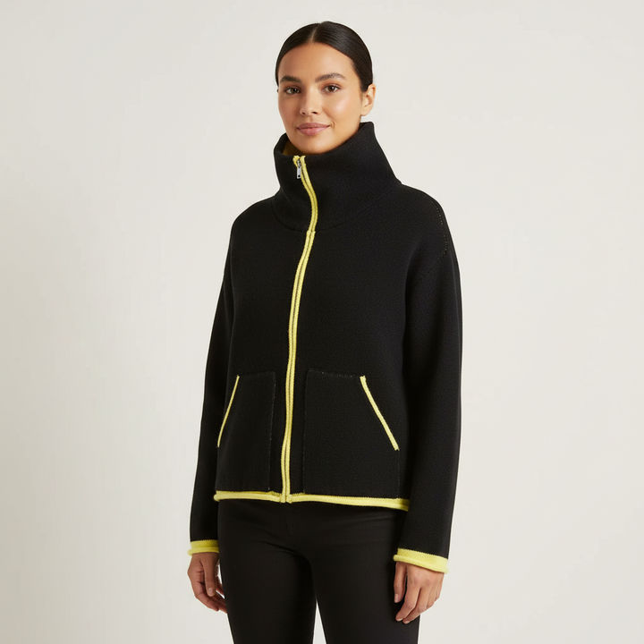 Andrea | Stand Collar Jacket for Women
