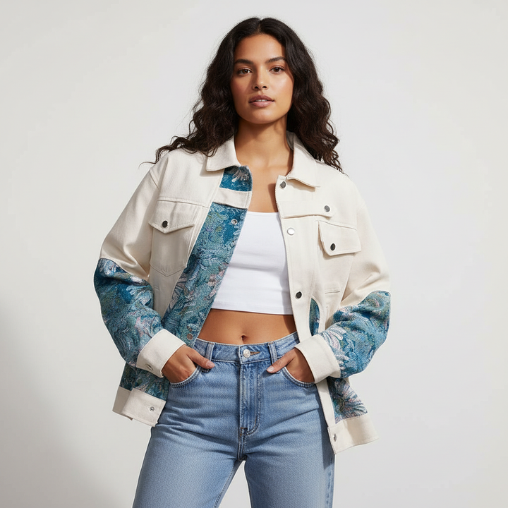 Sabrina | Relaxed Denim Jean Jacket for Women