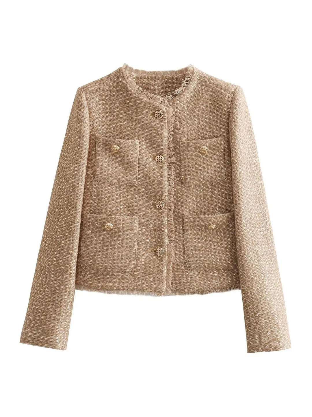 Ophelia | Cropped Button-Front Cardigan for Women