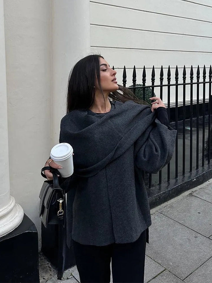 Brooke | Elegant Cape Coat for Women