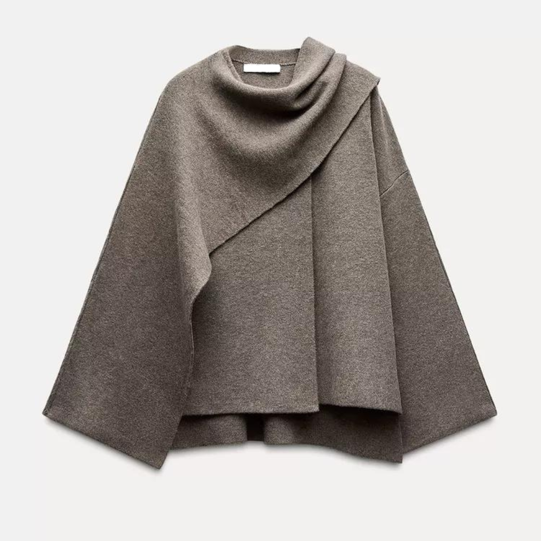 Brooke | Elegant Cape Coat for Women