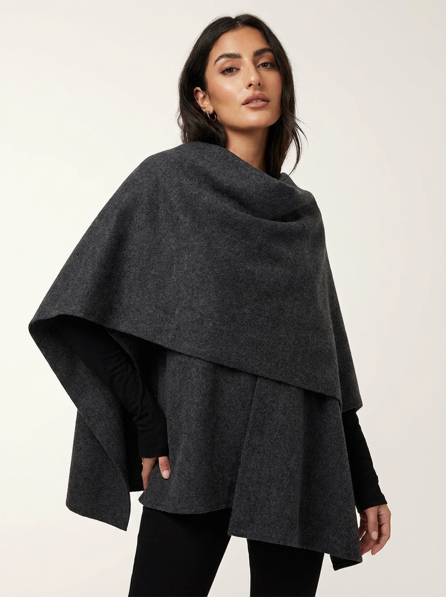 Brooke | Elegant Cape Coat for Women