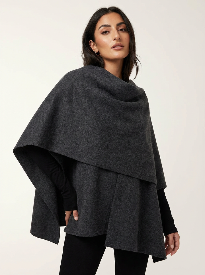 Brooke | Elegant Cape Coat for Women