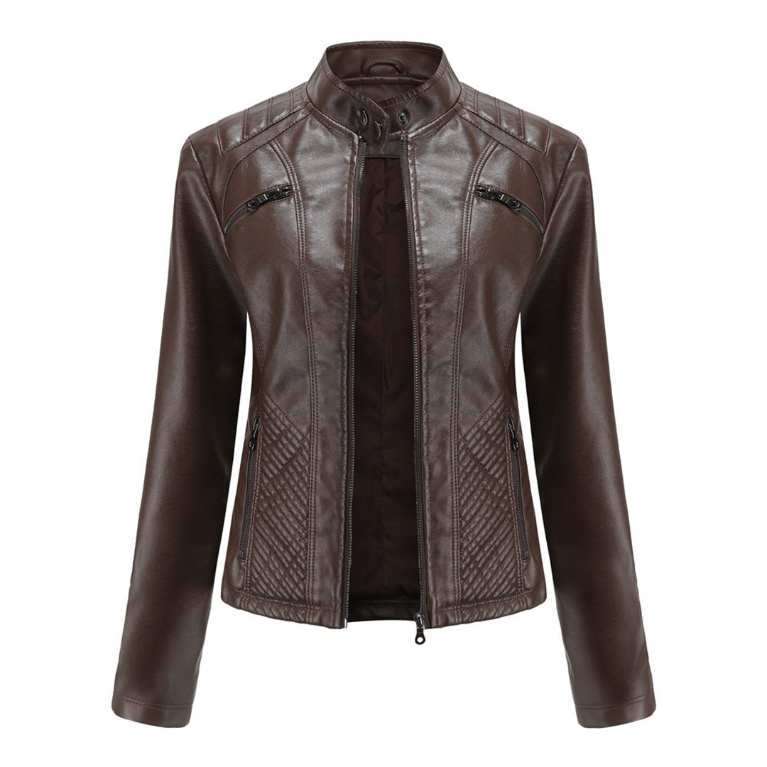 Delilah | Faux Leather Jacket for Women