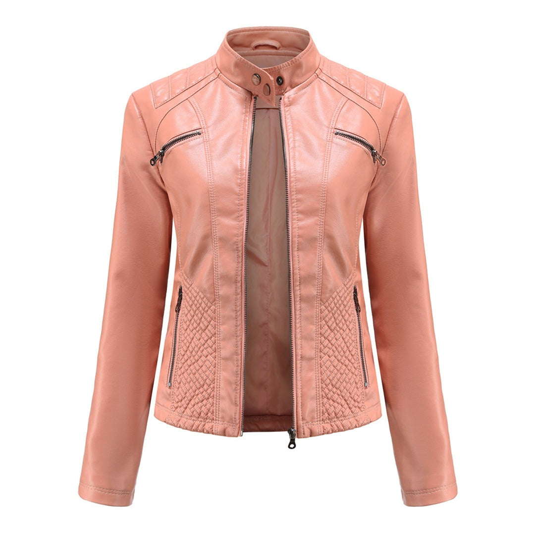 Delilah | Faux Leather Jacket for Women