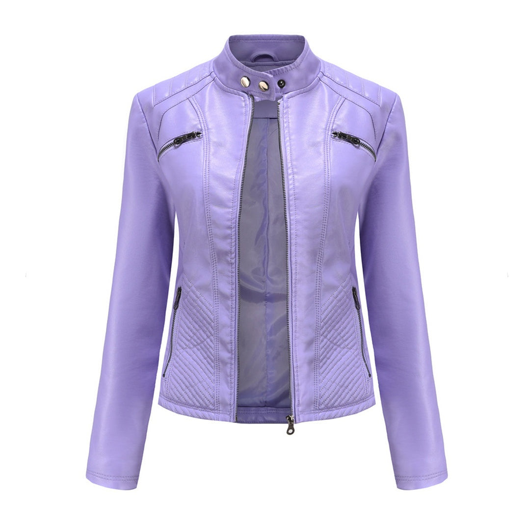 Delilah | Faux Leather Jacket for Women