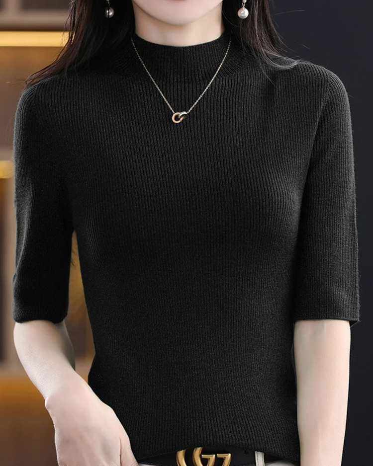 Gemma | Ribbed Knit Top for Women