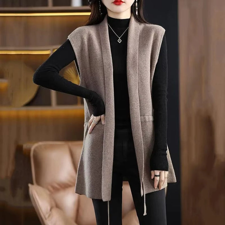 Philippa | Sleeveless Knit Vest for Women