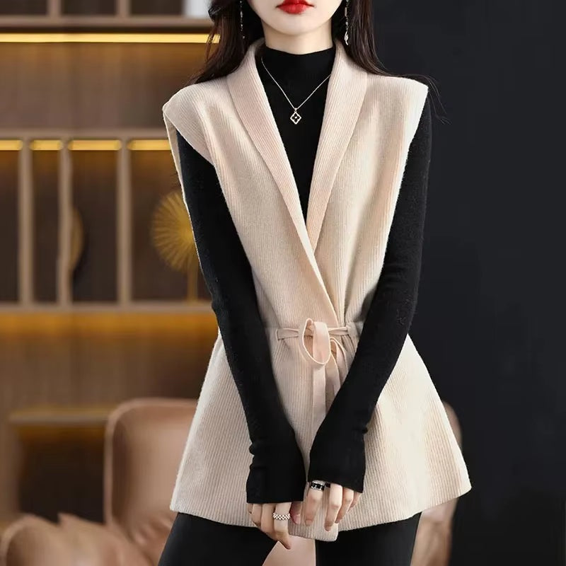 Philippa | Sleeveless Knit Vest for Women