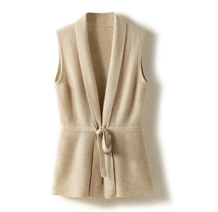 Philippa | Sleeveless Knit Vest for Women