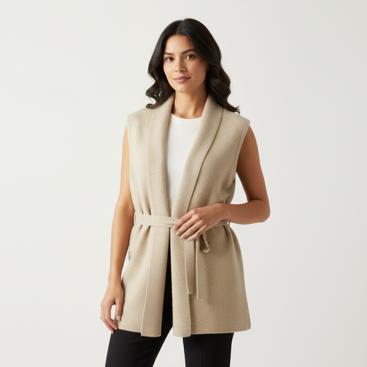 Philippa | Sleeveless Knit Vest for Women