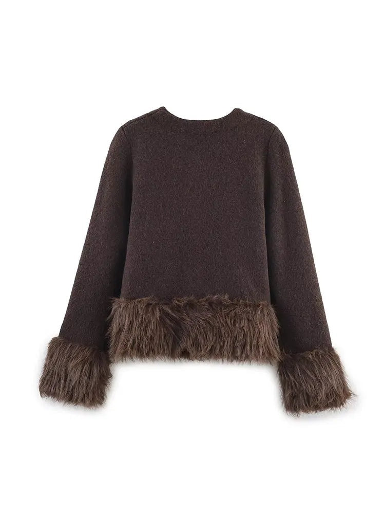 Alexandra | Faux Fur Jacket for Women