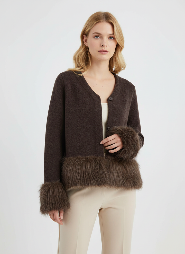 Alexandra | Faux Fur Jacket for Women