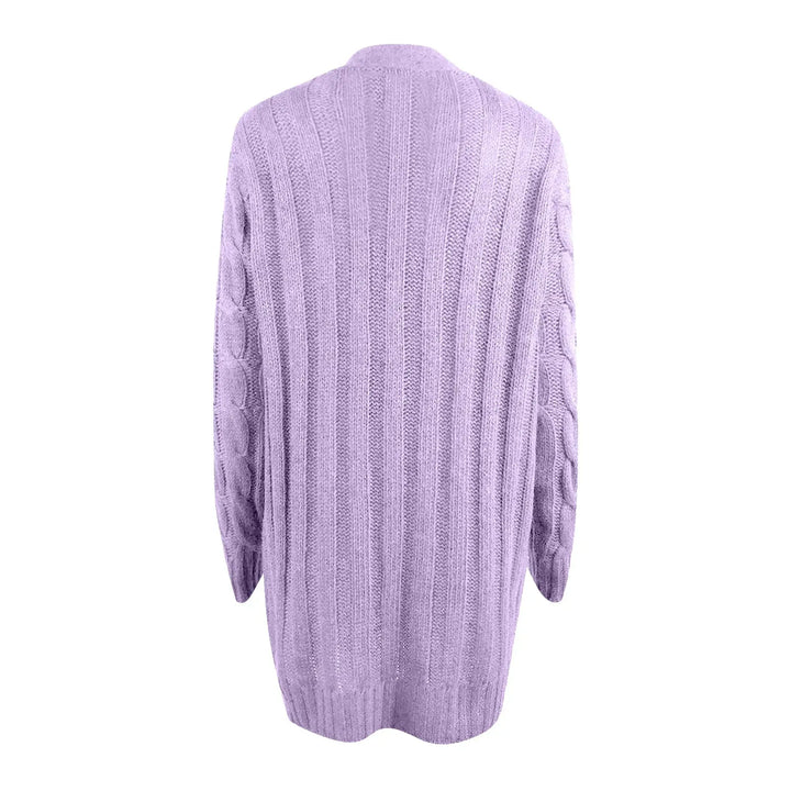 Noelle | Cable Knit Longline Cardigan for Women