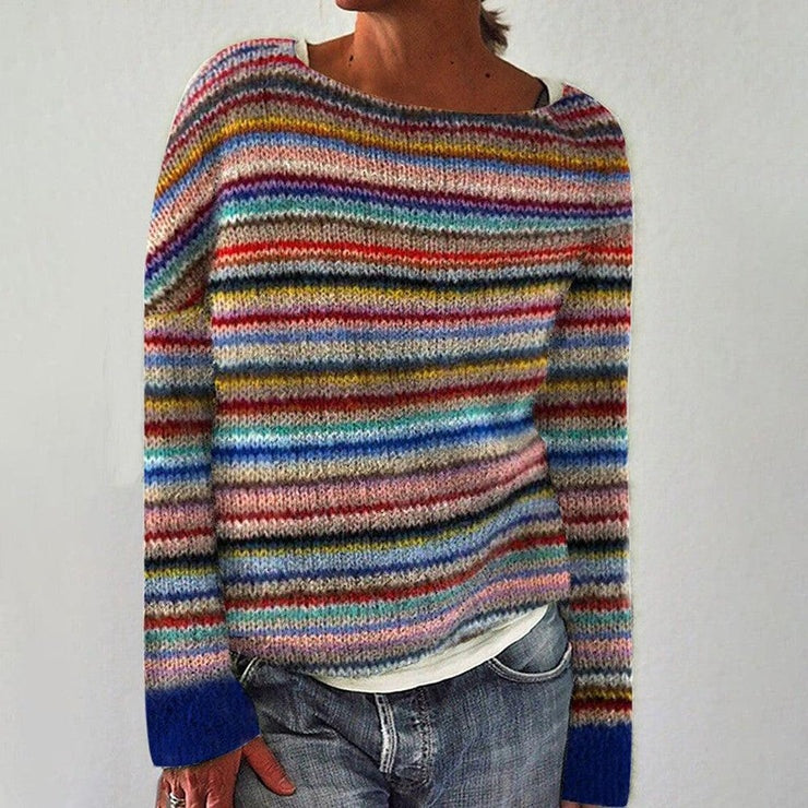 Simone | Striped Sweater for Women