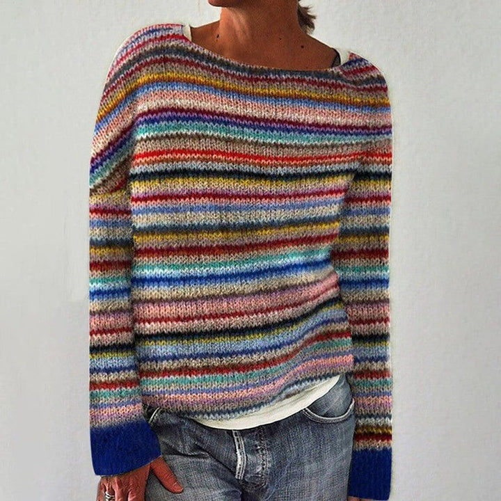 Simone | Striped Sweater for Women