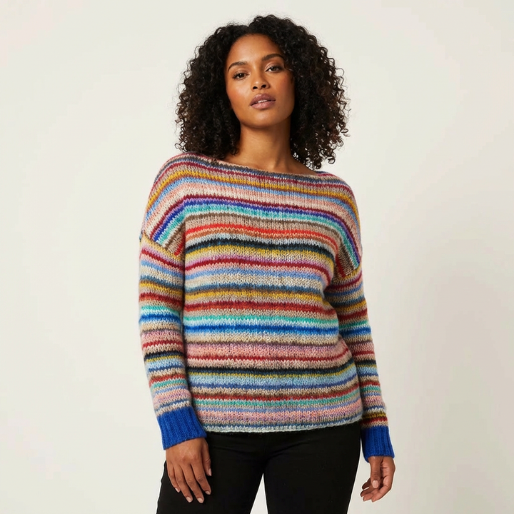 Simone | Striped Sweater for Women