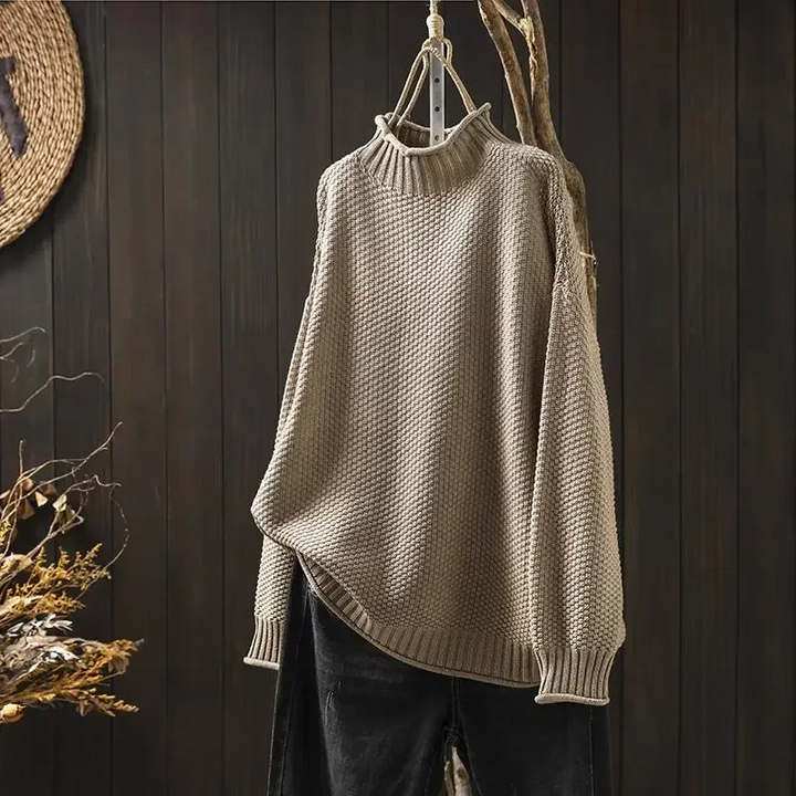 Allison | High Neck Sweater for Women