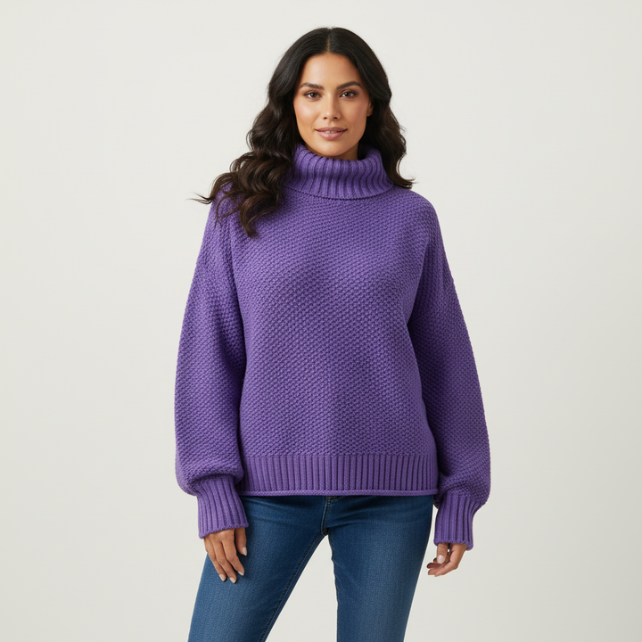 Allison | High Neck Sweater for Women