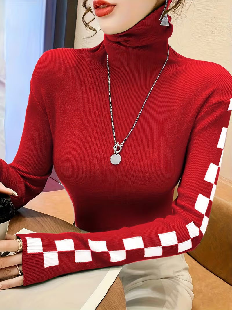 Faith | Graphic Ribbed Sweater for Women