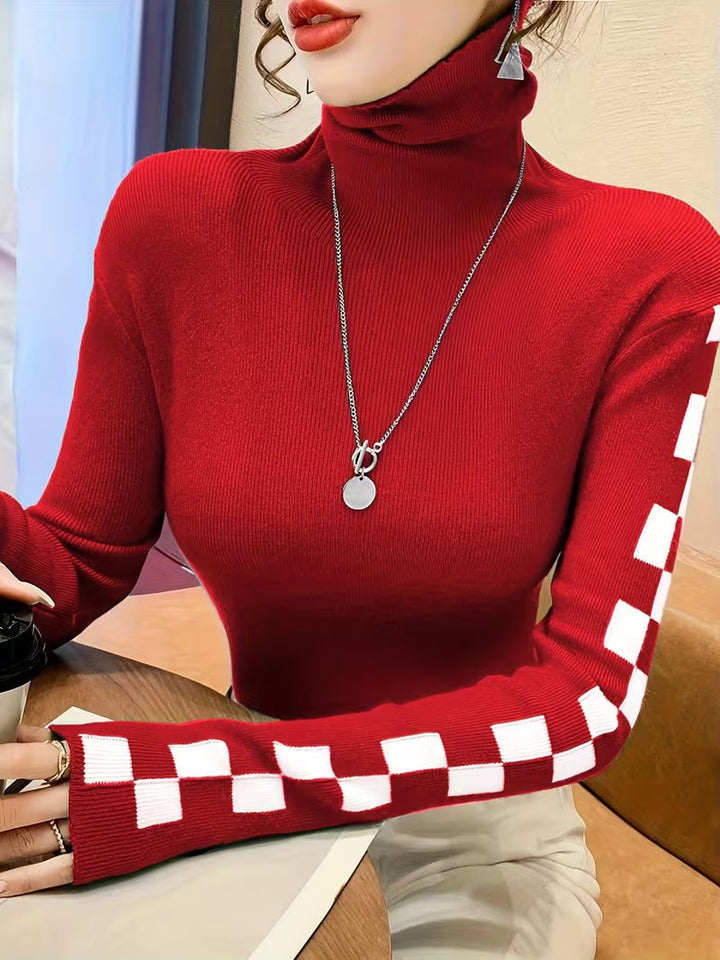 Faith | Graphic Ribbed Sweater for Women