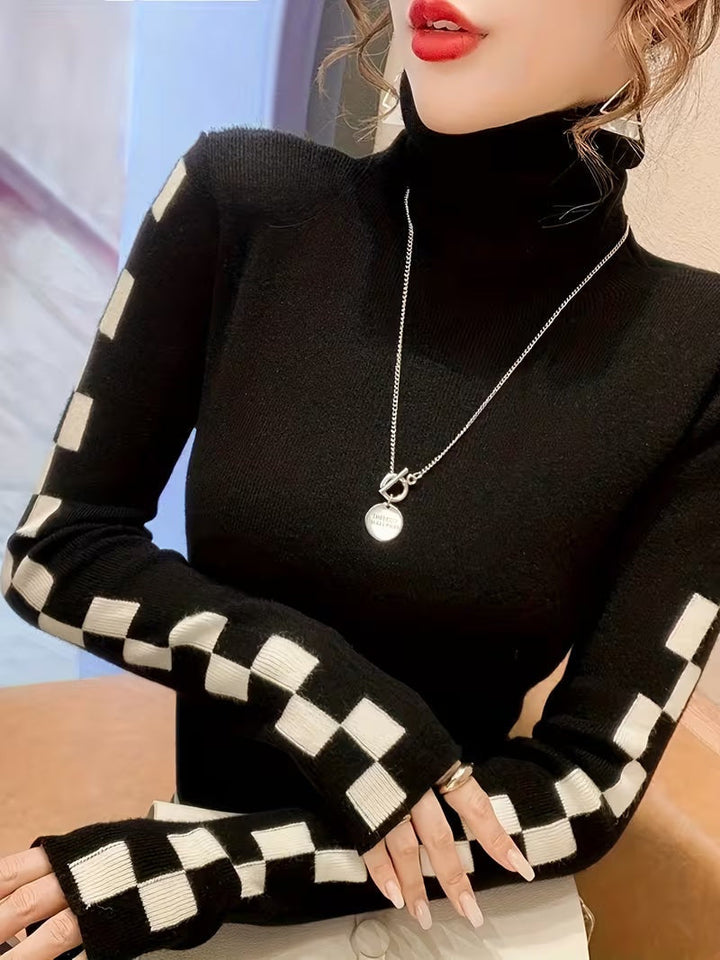 Faith | Graphic Ribbed Sweater for Women