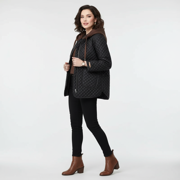 Abbie | Hooded Puffer Jacket for Women