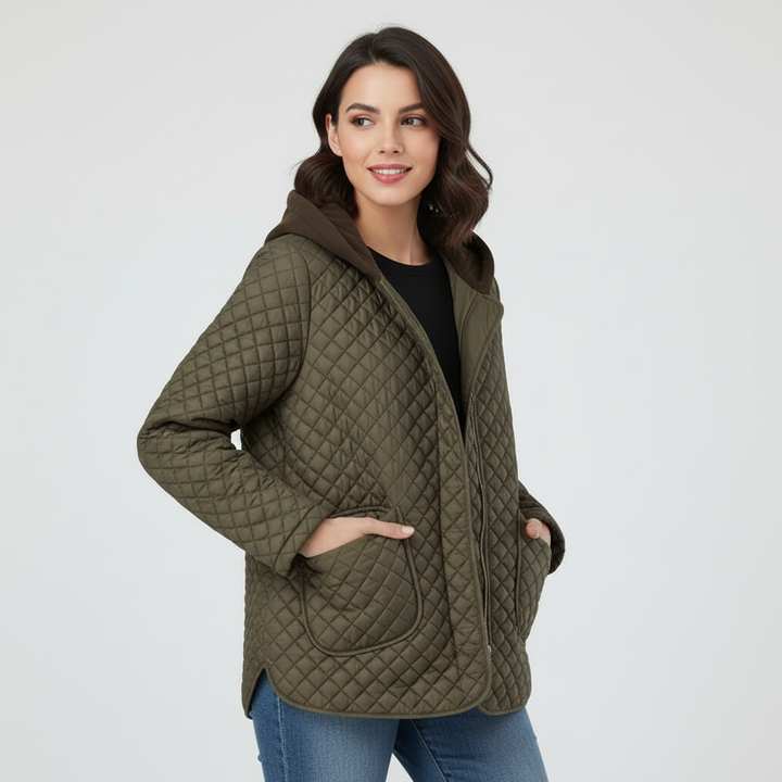 Abbie | Hooded Puffer Jacket for Women