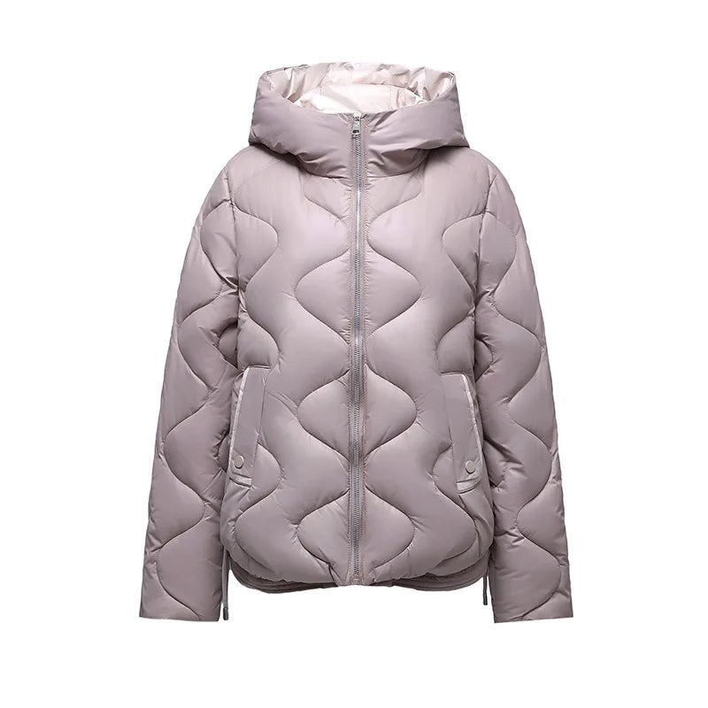 Alyssa | Hooded Puffer Jacket for Women