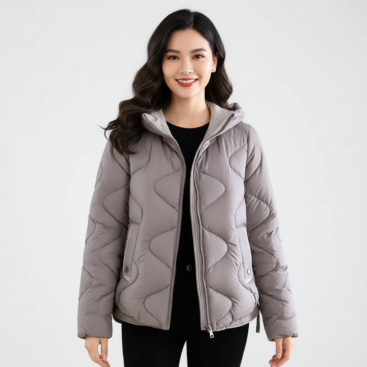 Alyssa | Hooded Puffer Jacket for Women